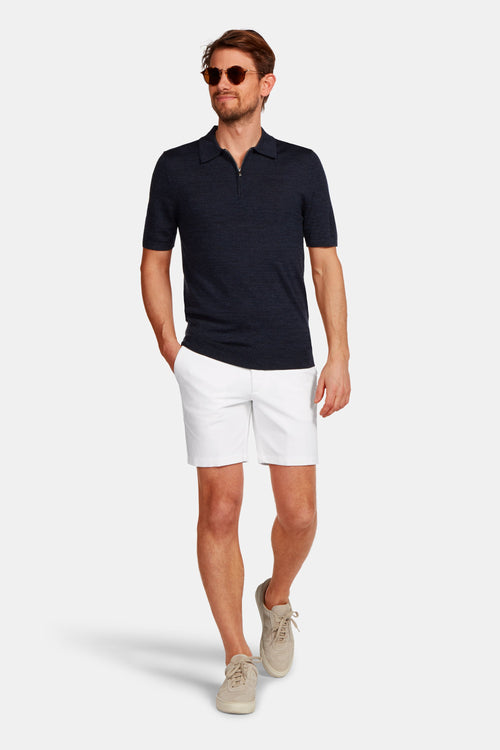 all white soft and stretchy men's shorts | MR MARVIS