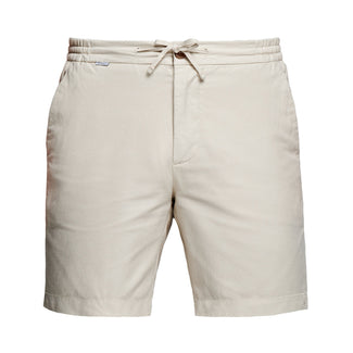 Gazettes * The Short Linens beige men's linen shorts with a zip pocket | MR MARVIS