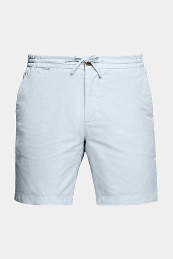Avenues * The Short Linens light blue men's linen shorts with a zip pocket | MR MARVIS