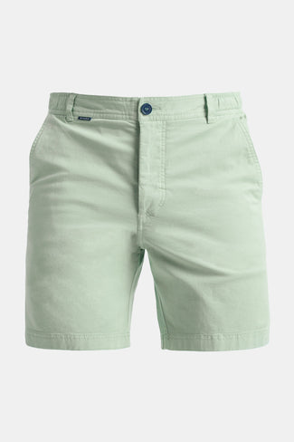Aviators * The Originals light green stretch cotton men's shorts with a zip pocket | MR MARVIS