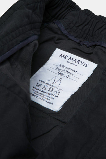 Blackjacks * The Originals black stretch cotton men's shorts with a zip pocket | MR MARVIS