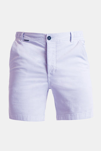 Hustlers * The Originals light purple stretch cotton men's shorts with a zip pocket | MR MARVIS