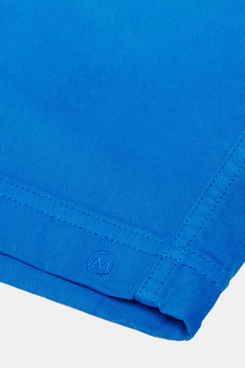 Poolsiders * The Originals royal blue stretch cotton men's shorts with a zip pocket | MR MARVIS
