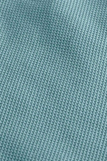 Astons * The Piqués blue green organic cotton men's shorts with a zip pocket | MR MARVIS