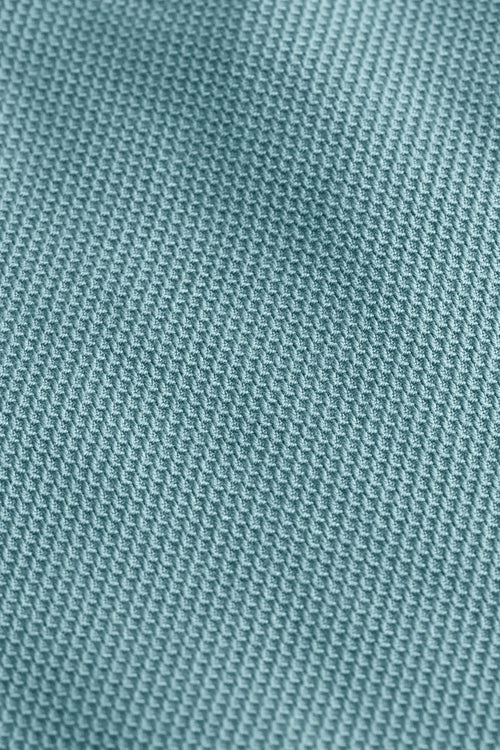 blue green organic cotton men's shorts with a zip pocket | MR MARVIS