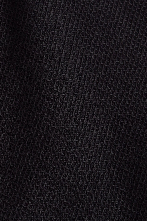 black organic cotton men's shorts with a zip pocket | MR MARVIS