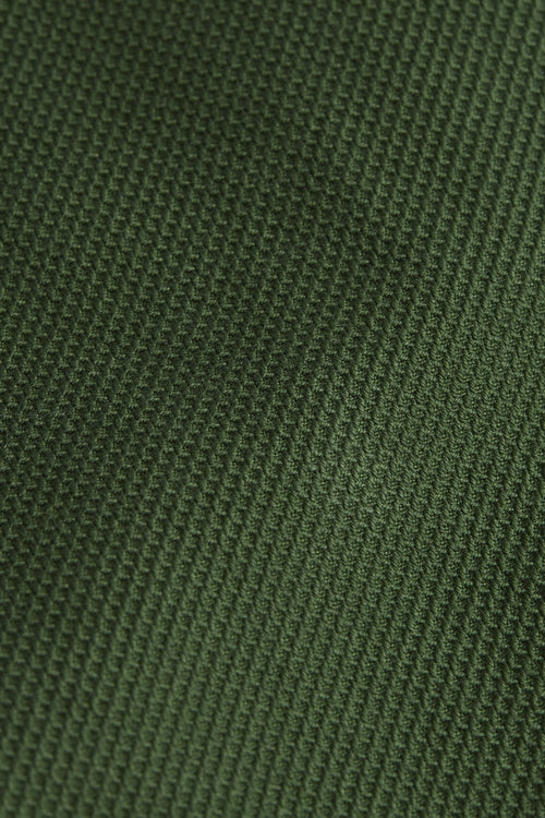 dark green organic cotton men's shorts with a zip pocket | MR MARVIS