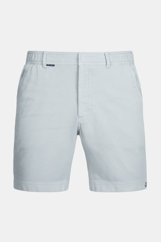 Gullwings * The Piqués light grey organic cotton men's shorts with a zip pocket | MR MARVIS