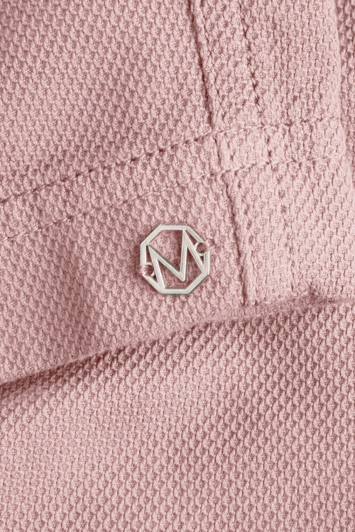 old lavender organic cotton men's shorts with a zip pocket | MR MARVIS