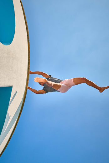 Decks * The Short Seersuckers brick red and white striped lightweight men's shorts | MR MARVIS