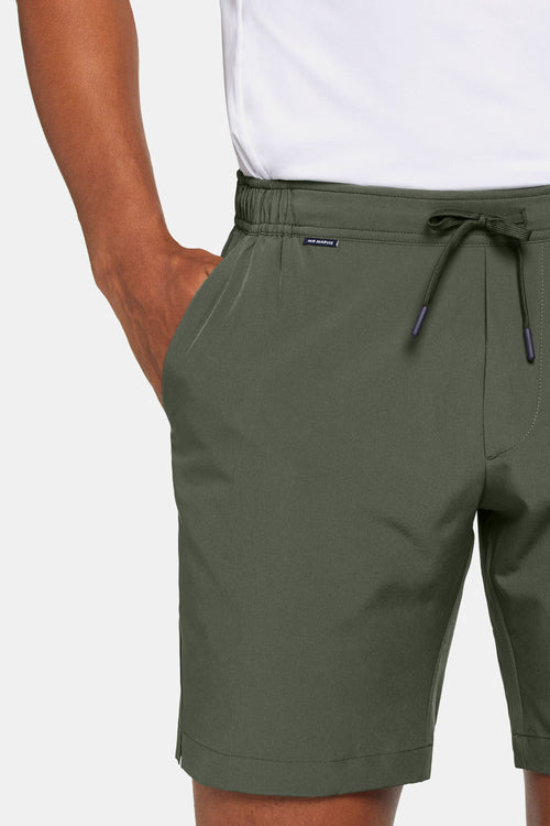 dark green men's sports shorts | MR MARVIS