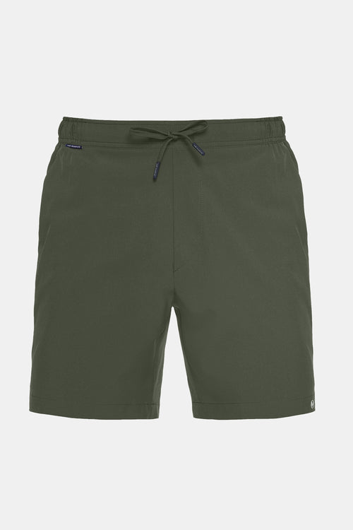 dark green men's sports shorts | MR MARVIS