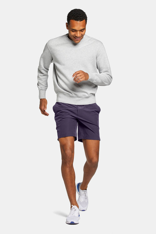 dark purple men's sports shorts | MR MARVIS