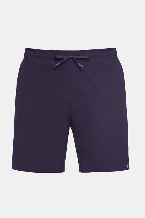 dark purple men's sports shorts | MR MARVIS