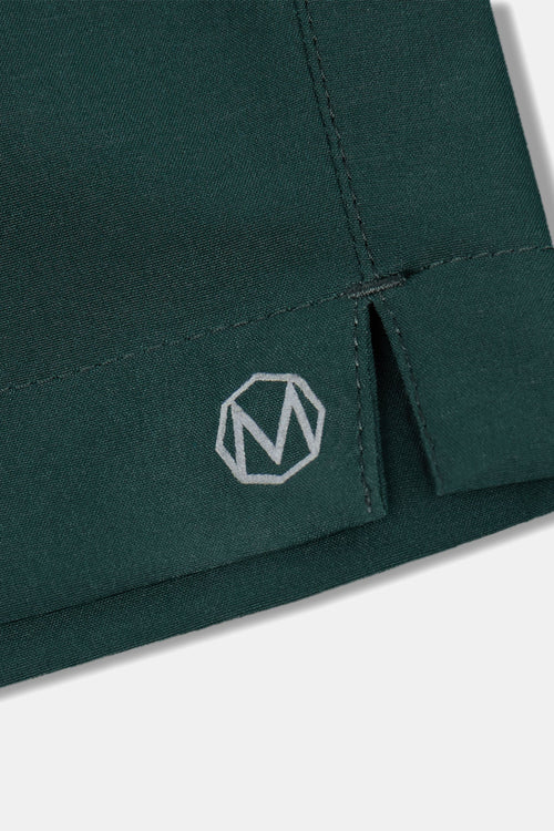 classic green men's sports shorts | MR MARVIS