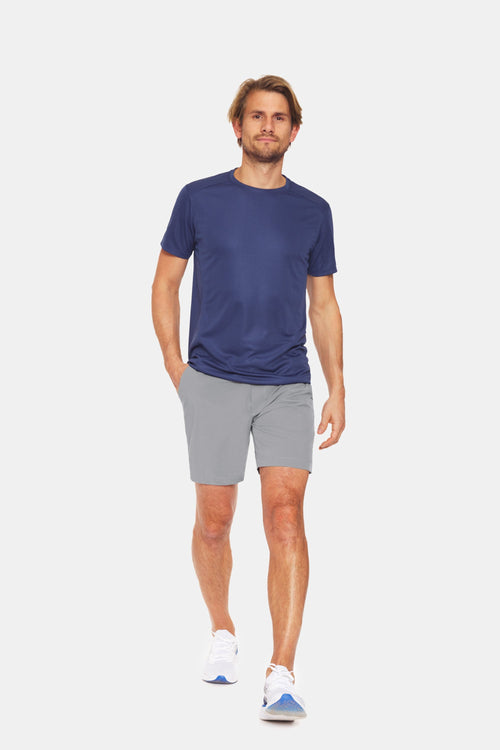 grey men's sports shorts | MR MARVIS