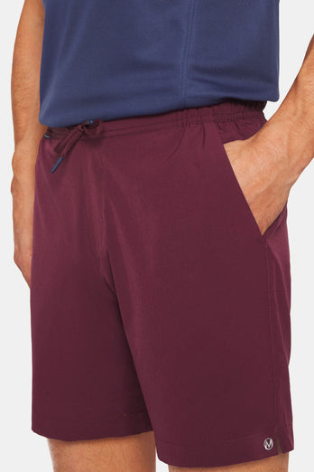 Rileys * The Sports burgundy men's sports shorts | MR MARVIS