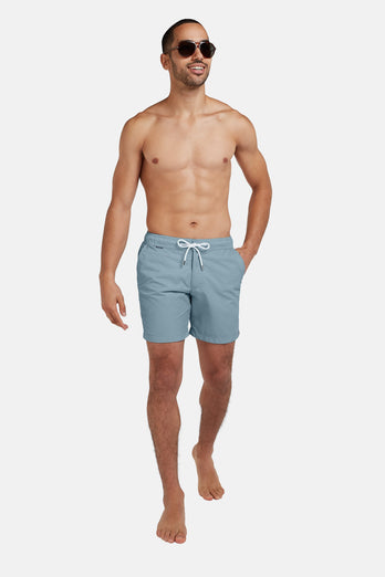 Antarctics * The Swims grey blue men's swim shorts | MR MARVIS