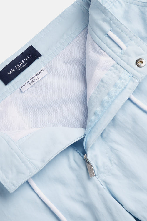 light blue men's swim shorts | MR MARVIS