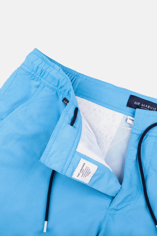 bright blue men's swim shorts | MR MARVIS