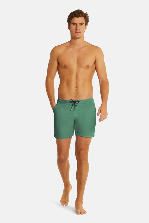 green men's swim shorts | MR MARVIS