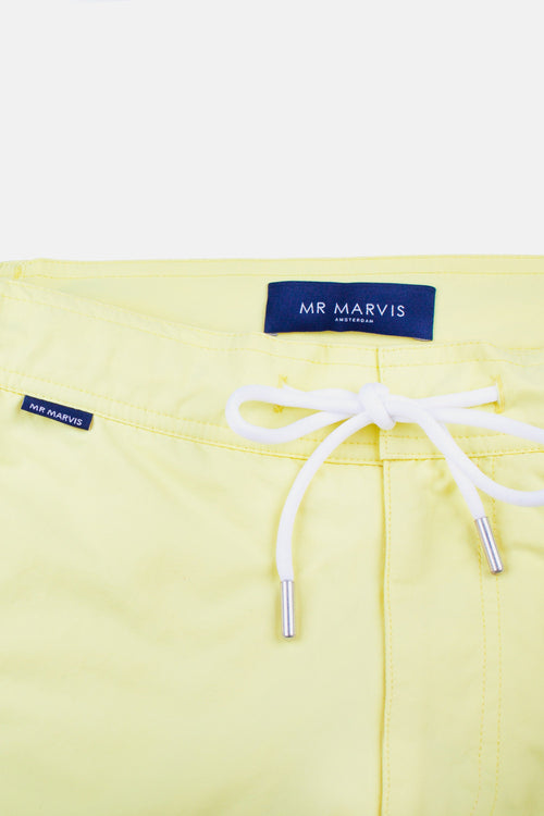 light yellow men's swim shorts | MR MARVIS