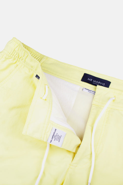 light yellow men's swim shorts | MR MARVIS