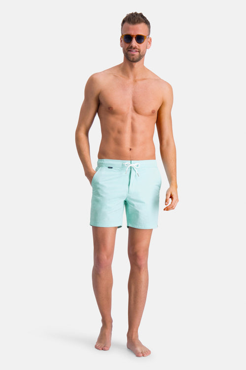 mint green men's swim shorts | MR MARVIS