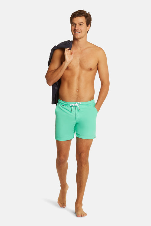 bright green men's swim shorts | MR MARVIS
