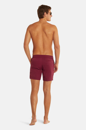 Rileys * The Swims burgundy men's swim shorts | MR MARVIS