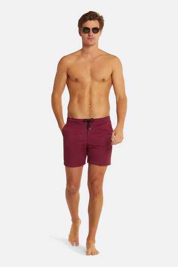 Rileys * The Swims burgundy men's swim shorts | MR MARVIS