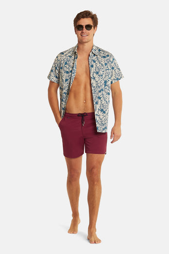 Rileys * The Swims burgundy men's swim shorts | MR MARVIS