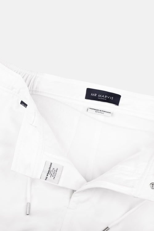 all white men's swim shorts | MR MARVIS