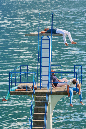 Mints * The Easies mint green stretch knitted men's trousers | MR MARVIS