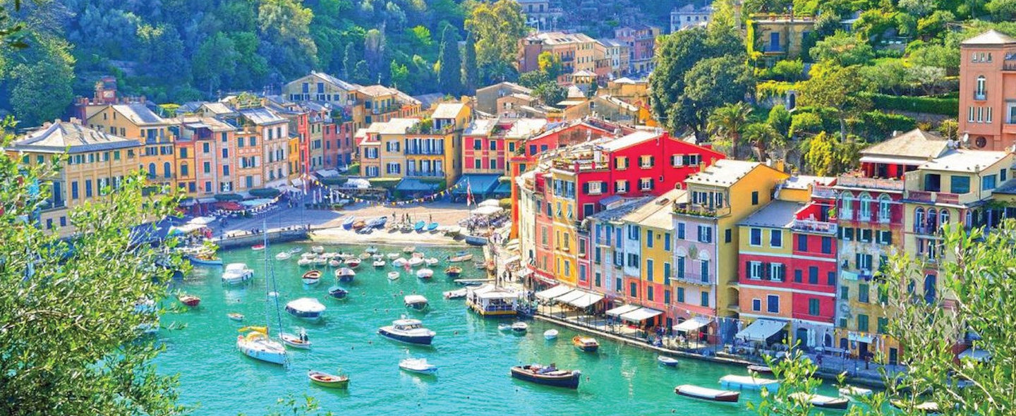 The colourful and tasteful Italian Riviera
