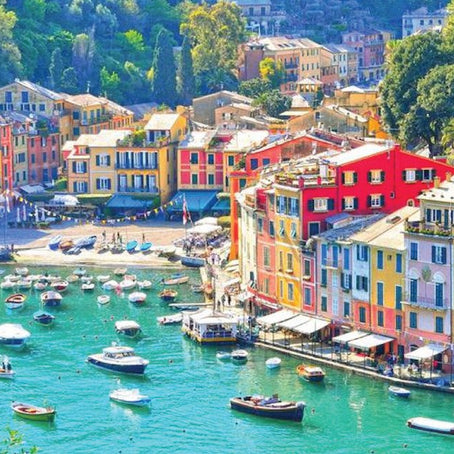 The colourful and tasteful Italian Riviera