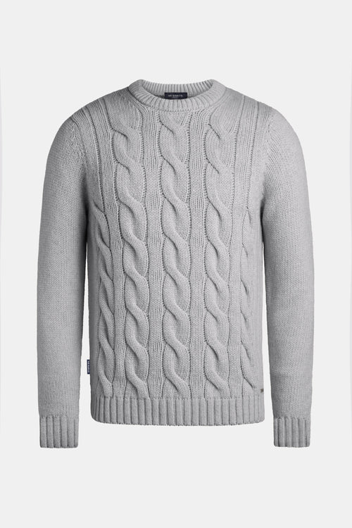 Oysters * The Cable Knit Pullover