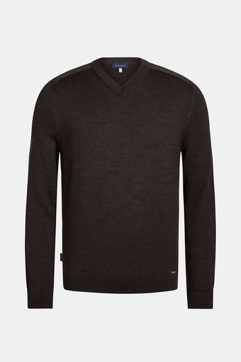 Night Foxes * The Merino V-neck
