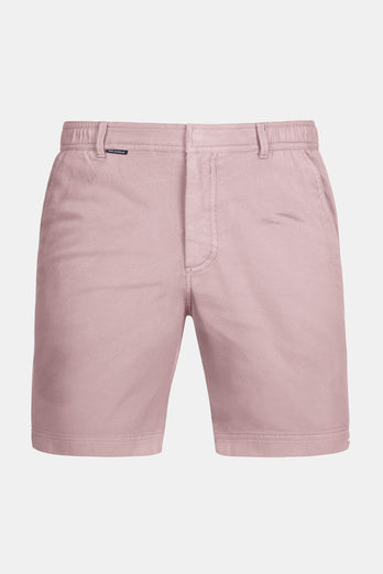 old lavender organic cotton men's shorts with a zip pocket | MR MARVIS