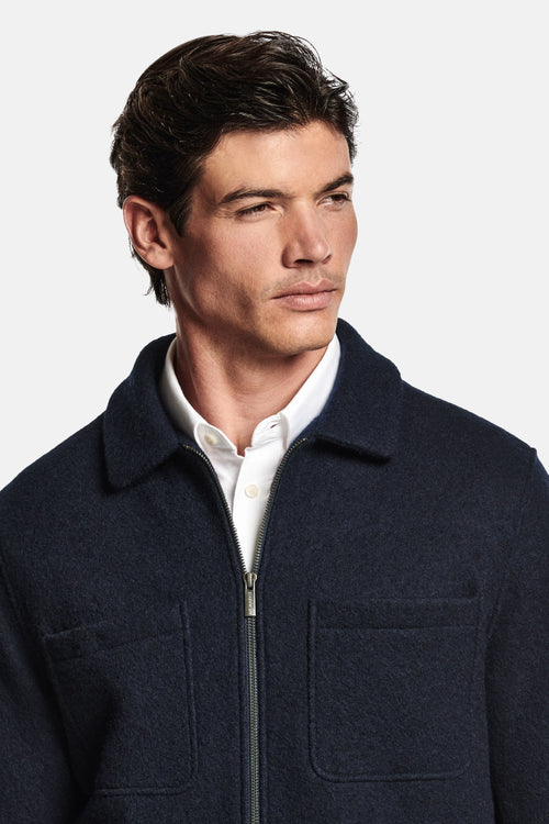 Cosmics * The Wool Zip Shacket