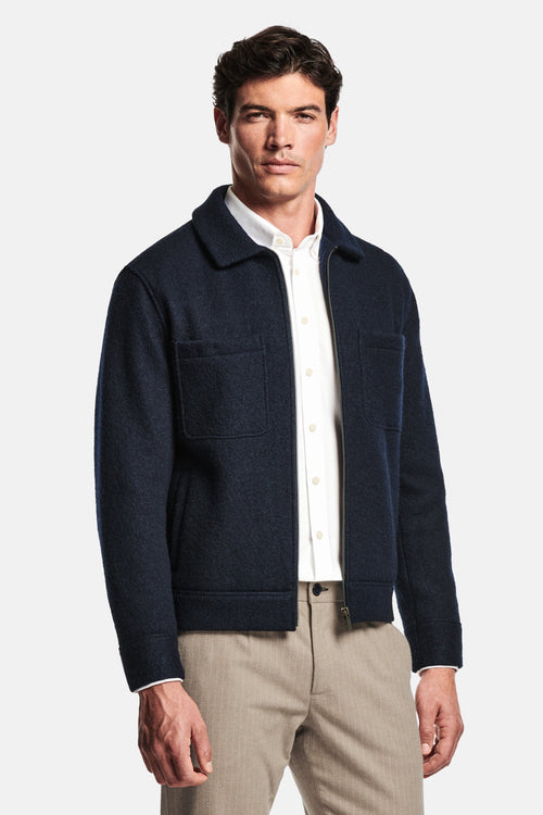 Cosmics * The Wool Zip Shacket