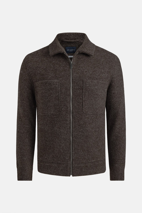 Night Foxes * The Wool Zip Shacket