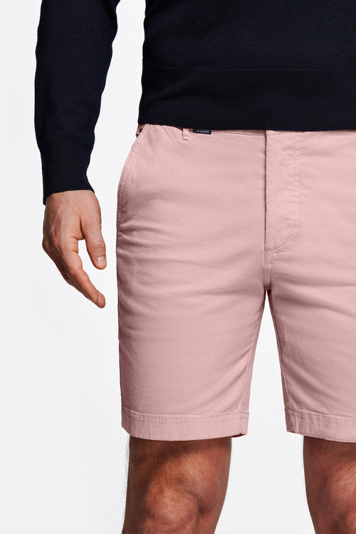 old lavender stretch cotton men's shorts with a zip pocket | MR MARVIS