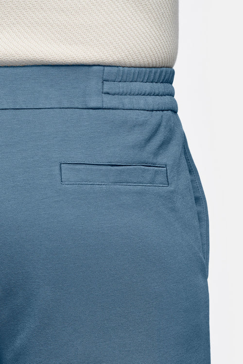blue soft and stretchy men's shorts | MR MARVIS