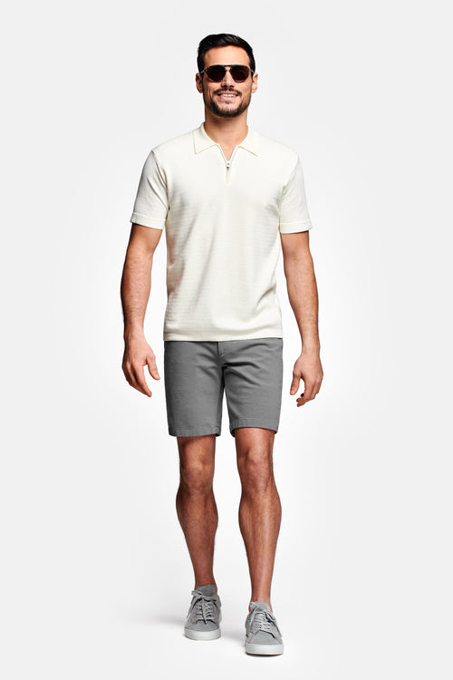 mid grey soft and stretchy men's shorts | MR MARVIS