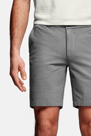mid grey soft and stretchy men's shorts | MR MARVIS