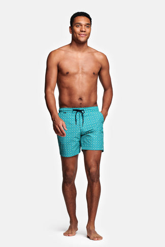 unique print men's swim shorts | MR MARVIS