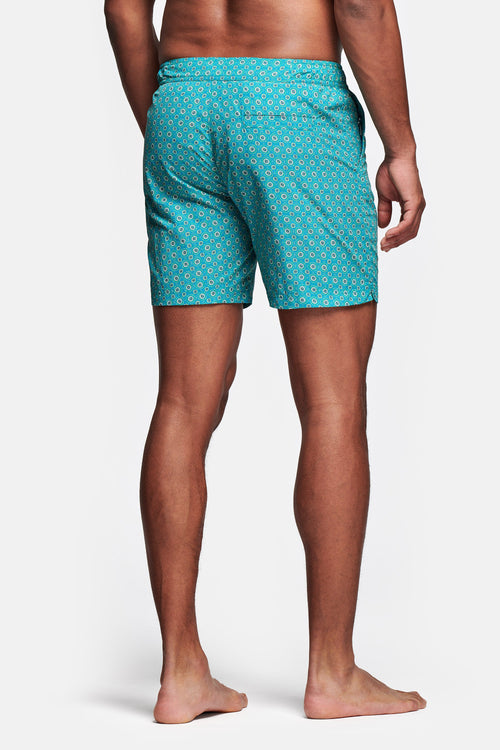 unique print men's swim shorts | MR MARVIS