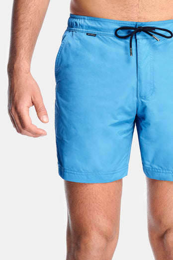 bright blue men's swim shorts | MR MARVIS