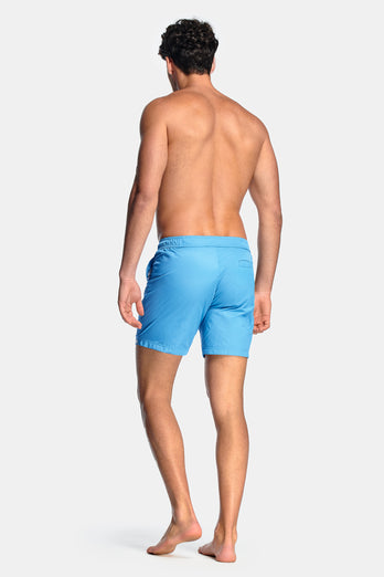 bright blue men's swim shorts | MR MARVIS
